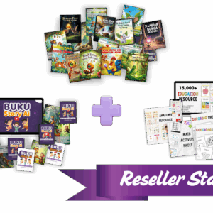 Kids Story Book + Kids Bundle (Reseller) + 30 Modul Buku Story AI